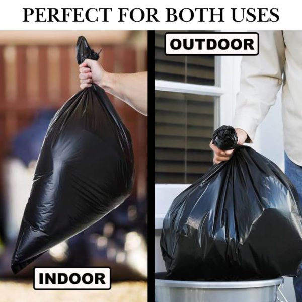 Wealth By Nature Biodegradable Garbage Bags, 30 Rolls x 3 Boxes | Medium | Trash Bags for Dry & Wet Waste | Leak-Proof, Tear-Resistant, Multipurpose | Easy Tie & Carry | Strong & Durable - Image 5