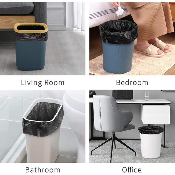 Wealth By Nature Biodegradable Garbage Bags, 30 Rolls x 3 Boxes | Medium | Trash Bags for Dry & Wet Waste | Leak-Proof, Tear-Resistant, Multipurpose | Easy Tie & Carry | Strong & Durable - Image 4